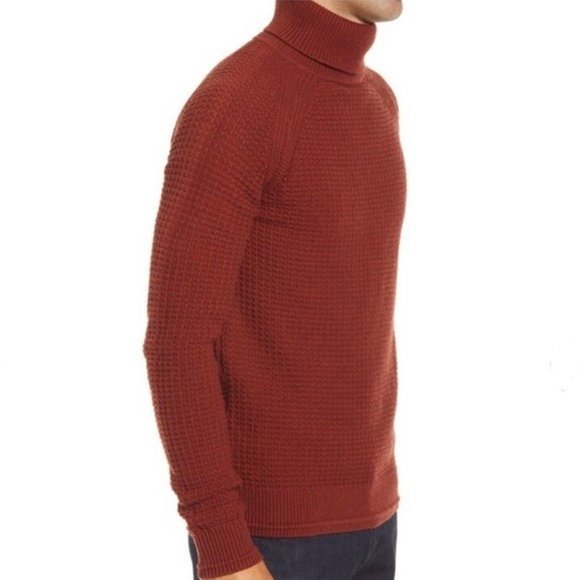 Ted‎ Baker Sprirol Wool Blend Turtleneck Sweater - NWOT - Picture 2 of 8